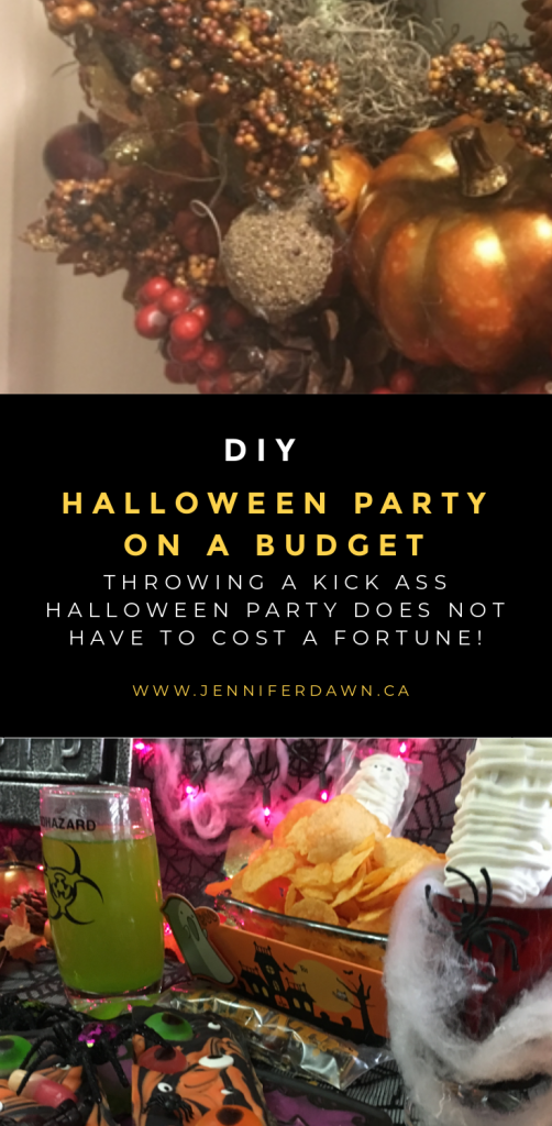 Throw An Awesome DIY Halloween Party On A Budget. You will be the hot of the party with these spooky diy treats. Kids LOVE the creepy diy gourmet chocolate bars and the toxic slime drink! #halloween #diy #budget