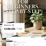 minimal home office workspace with laptop and coffee mug, graphic reading how to monetize pinterest with affiliate marketing