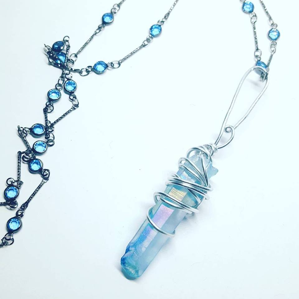 Healing crystal jewelry infused with Reiki energy!