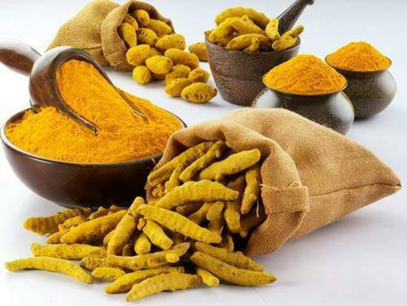 Turmeric is rich in Antioxidants, that protect against free radicals. Properties found in this herb are believed to support better digestion and reduce bloating, stabilization of mood, and support liver health. Also, turmeric is used in many culinary dishes to add flavor and color