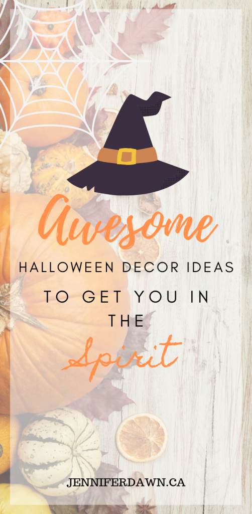 Awesome Halloween Decor Ideas To Get You In The Spirit! Decorating for Halloween is so much fun! There are so many amazing DIY Halloween decor ideas for your Halloween Party.