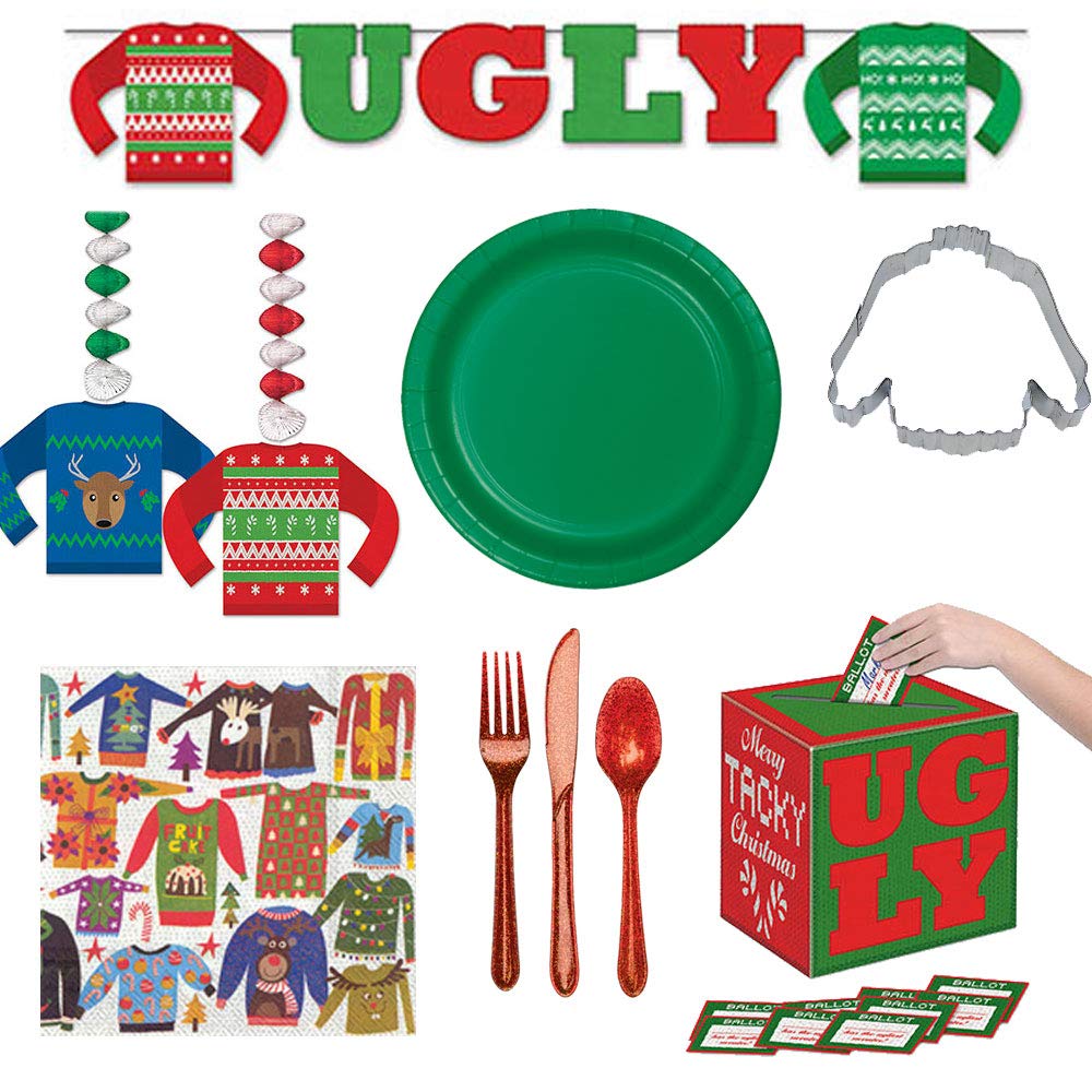 Ugly Christmas Sweater Party Supplies