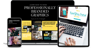 Brand Like A Boss - The Course That Teaches You How To DIY Your Graphics For A Professional Branded Image On A Budget! How to market your online business.