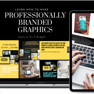 Brand Like A Boss - The Course That Teaches You How To DIY Your Graphics For A Professional Branded Image On A Budget! How to market your online business.