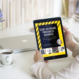How To Start An Online Printables Business - Create Instant Passive Income & A Business that you are passionate about! #printables #entrepreneur #passiveincome