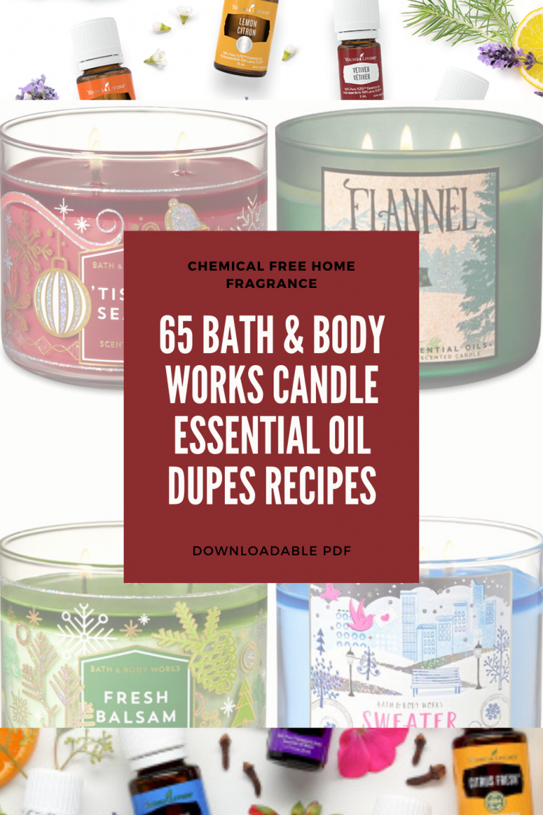 65 Essential Oil Diffuser Recipes To Replace Bath & Body Works Candles
