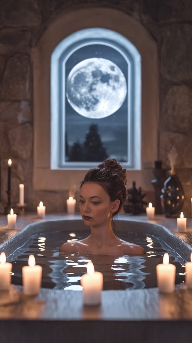 Cleansing Full Moon Ritual Bath -Plus Bath Tea Recipes