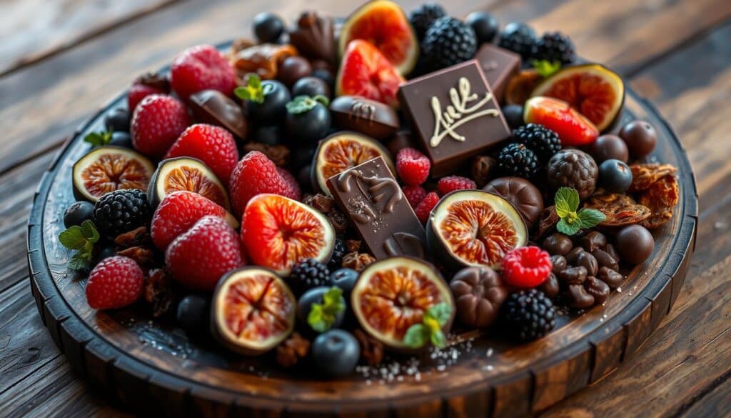 chocolate and fruit charcuterie boards
