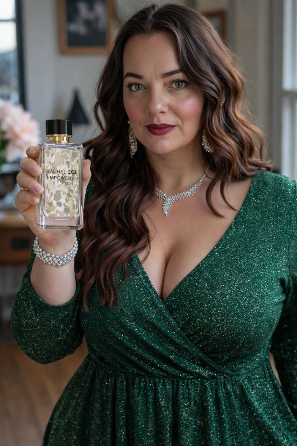 Elegant luxury perfume