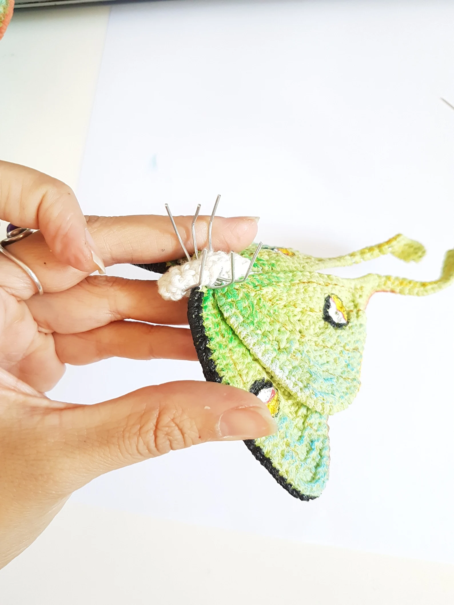 Moon Butterfly Crochet Pattern