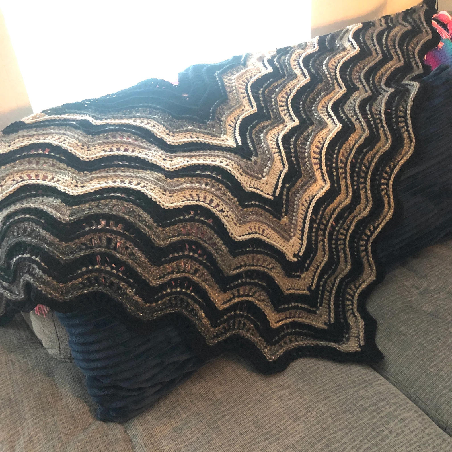 The Dark Night Shawl