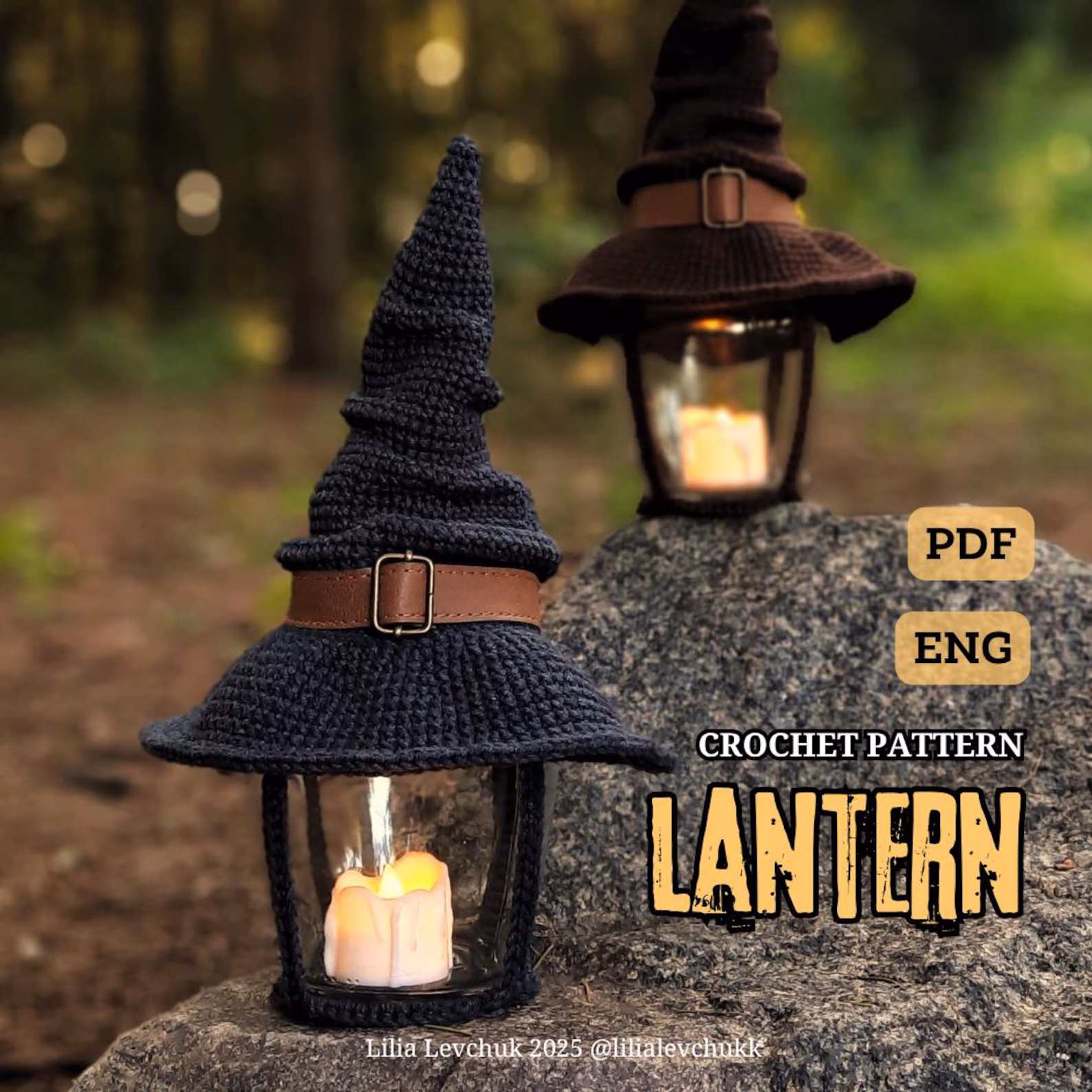 Witch Lantern Crochet Pattern