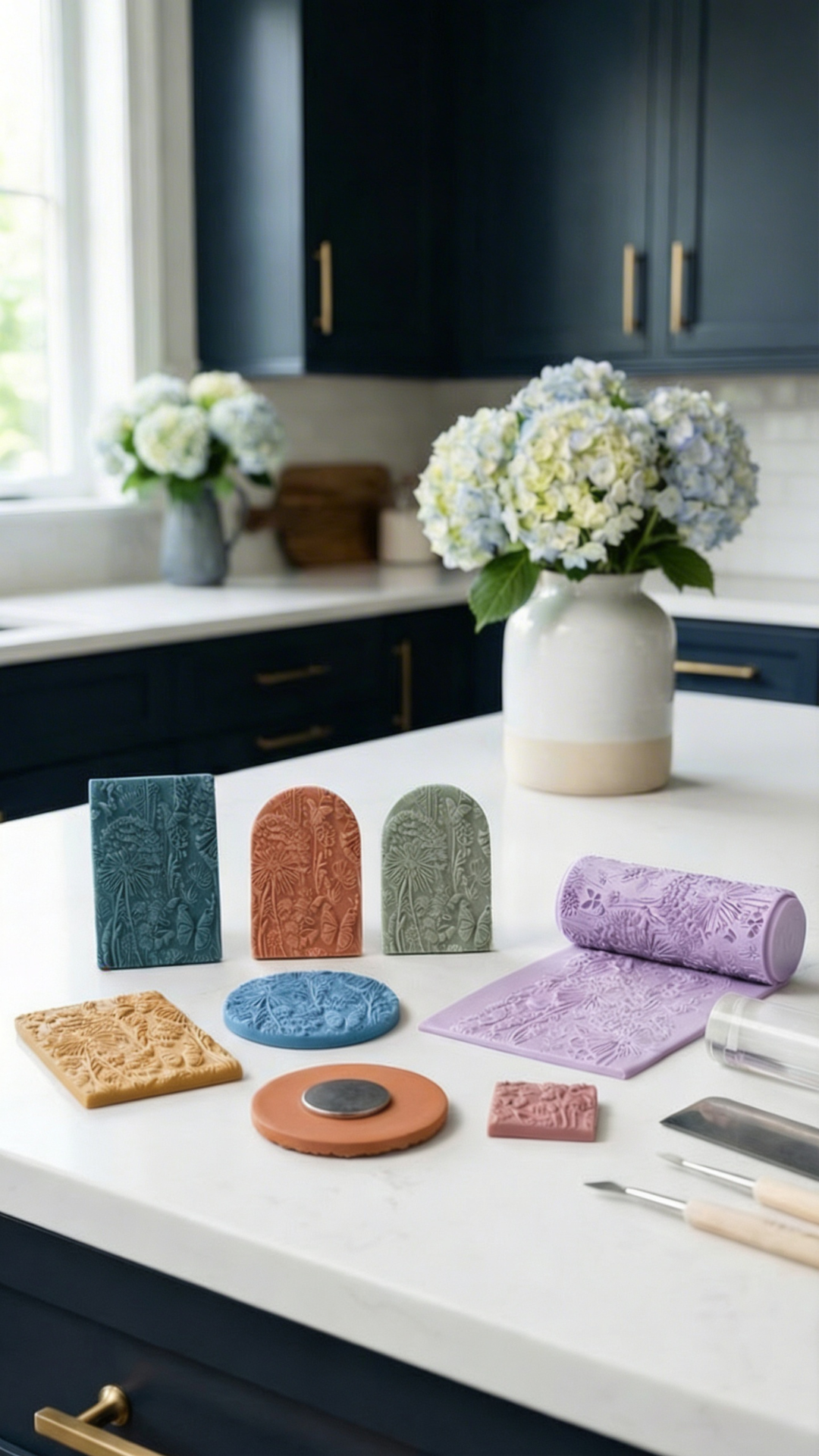 Clay Magnets Youll Want to Make And Keep Witchy Boho Cute DIY Ideas 1