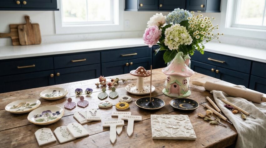 Spring Clay Crafts That Are Cute Creative and Sellable 9