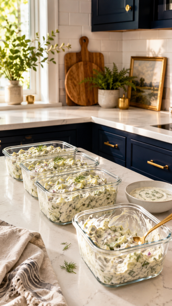 Low Carb Dill Pickle Salad 10