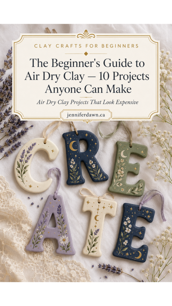 The Beginners Guide to Air Dry Clay 10 Practical Projects That Look Expensive But Cost Almost Nothing 2