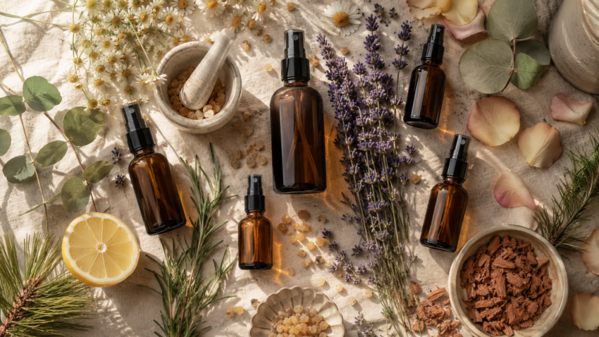 diy linen sprays made with essential oils