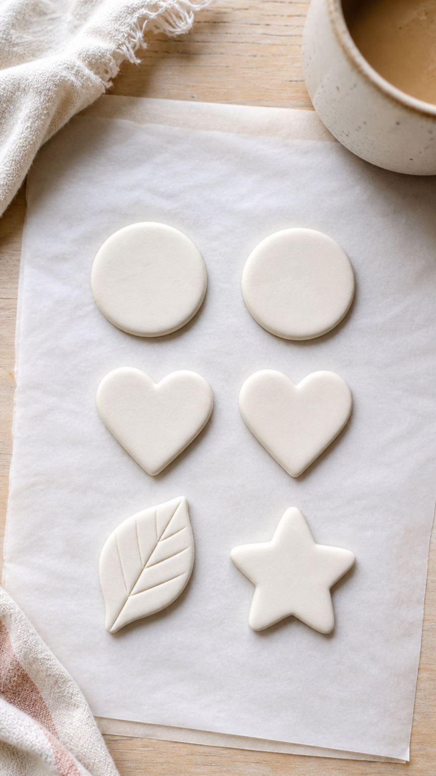 How to Make Air Dry Clay Fridge Magnets