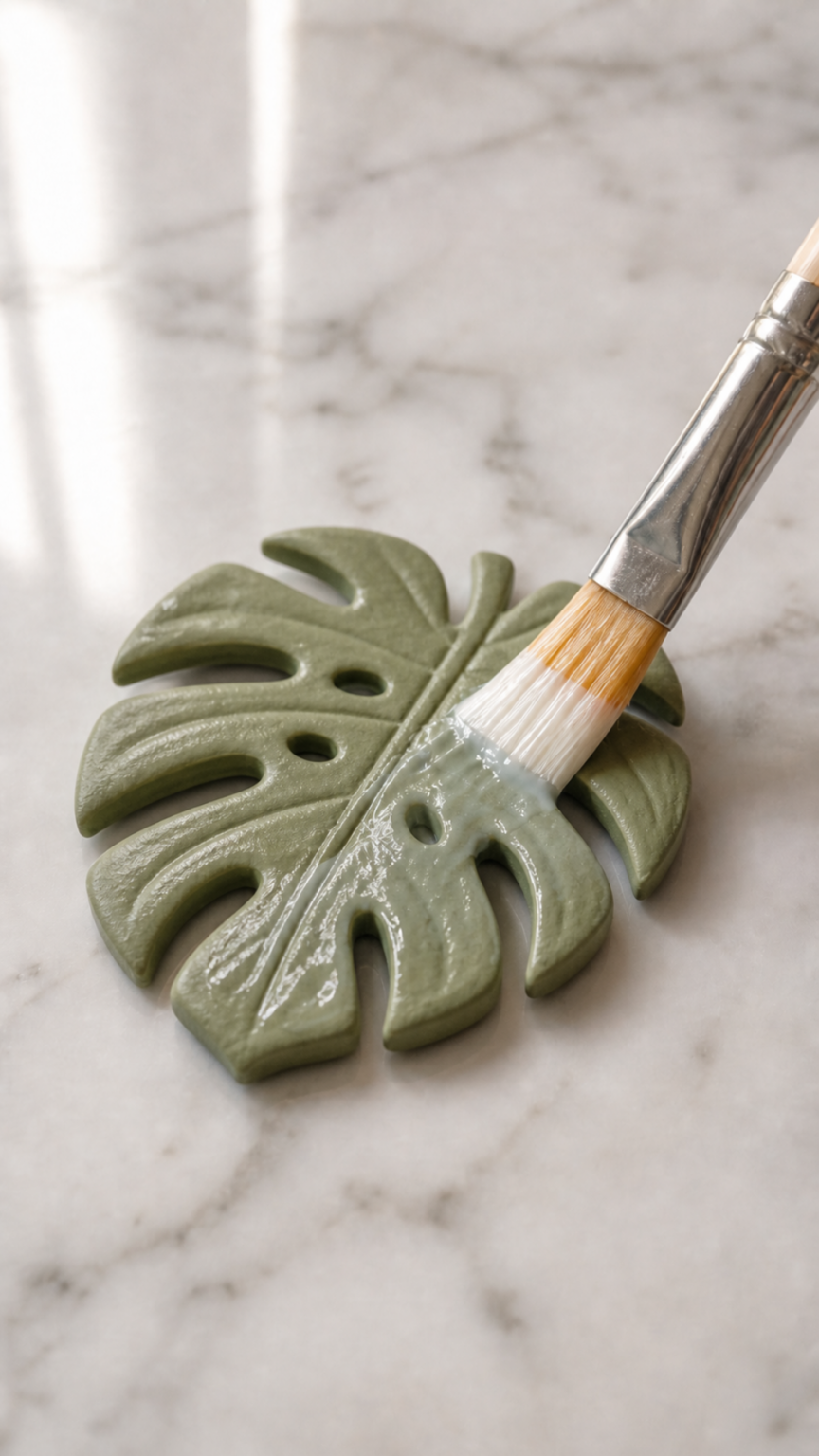 How to Make Air Dry Clay Fridge Magnets