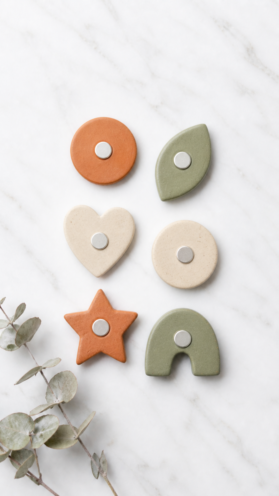 how to make air dry clay magnets 8