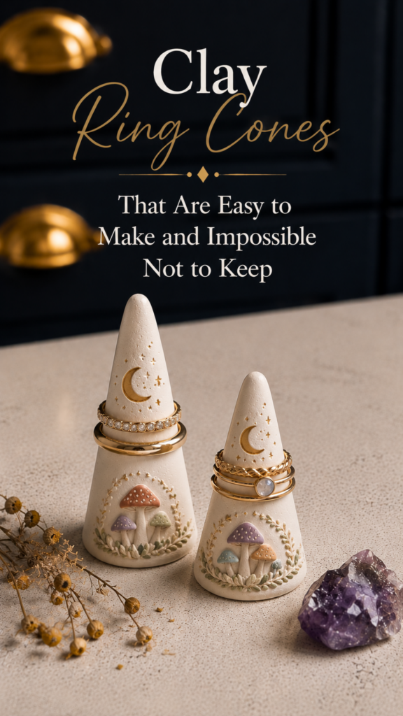 27 Easy Air Dry Clay Ideas for Beginners 17