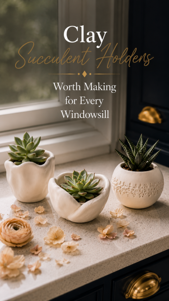 27 Easy Air Dry Clay Ideas for Beginners 22
