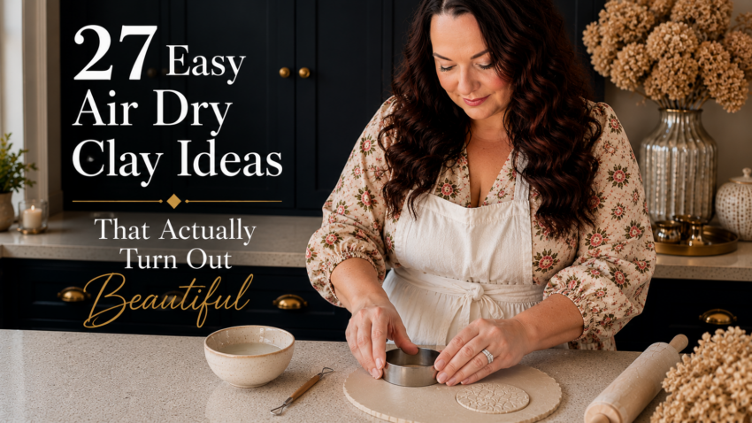 27 Easy Air Dry Clay Ideas for Beginners 3 1