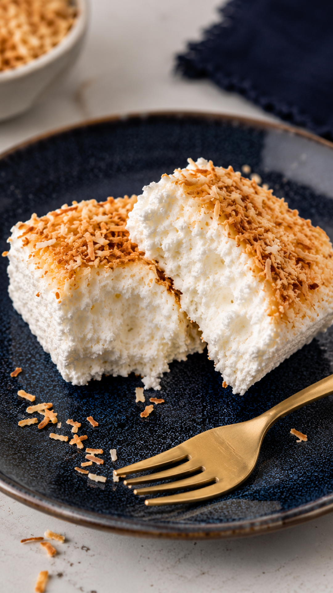 Low Carb Toasted Coconut Marshmallows 3