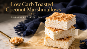 Low carb toasted coconut marshmallows 7