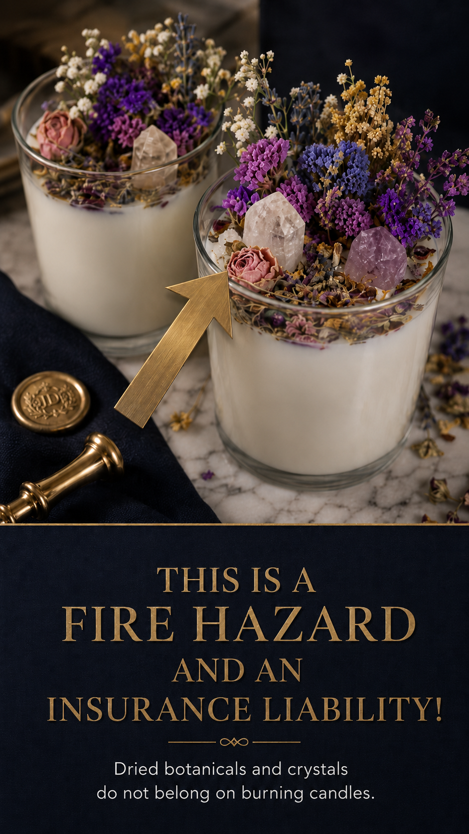candle hazrd