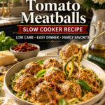 Tender meatballs in a creamy sun-dried tomato parmesan sauce.