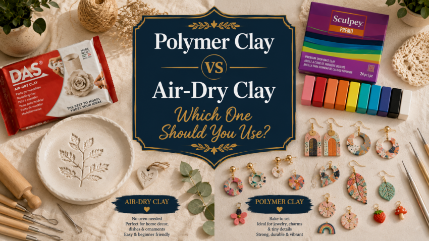 Polymer Clay vs Air Dry Clay: Which One Should You Use? 9 Polymer Clay vs Air Dry Clay Which One Should You Use 8
