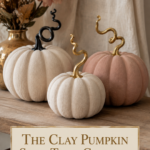 The Clay Pumpkin Stem Detail That Changes Everything