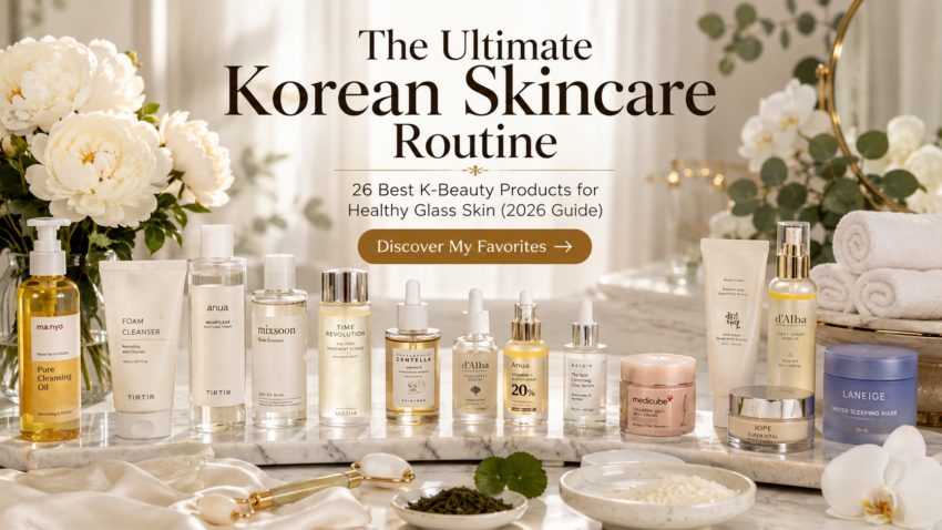 The Ultimate Korean Skincare Routine: 26 Best K-Beauty Products for Glass Skin (2026 Guide) 13 The Ultimate Korean Skincare Routine for Glass Skin 2026