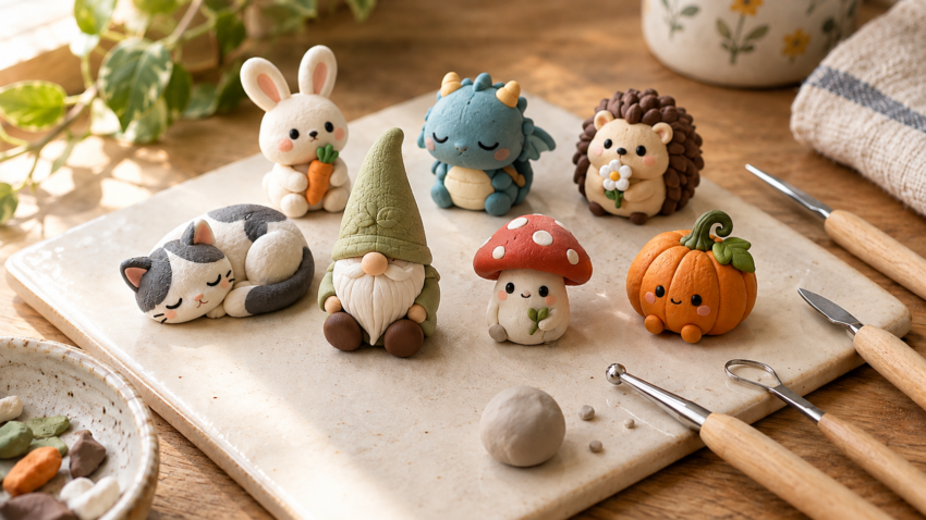 Clay Figure Ideas Trendy Mini Sculptures You Can Make This Weekend 1 1