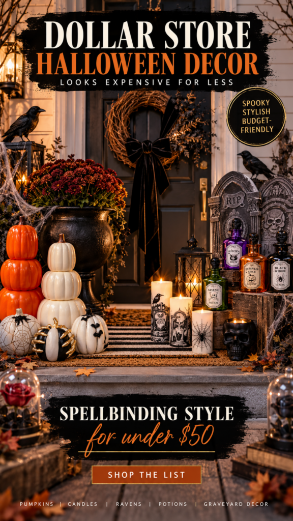 Fall front door with matte black door, oversized natural grapevine wreath wrapped in burnt orange velvet ribbon tied in a cascading bow with dried wheat and eucalyptus tucked throughout, dried floral swag mounted above the doorframe with wheat, hydrangea, and eucalyptus, layered natural coir jute and black striped doormats, tall matte black classical urn overflowing with dried pampas grass and golden wheat stalks beside the door, warm golden hour light.