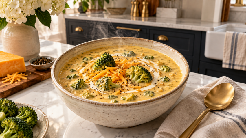 Keto Copycat Panera Broccoli Cheddar Soup (Better Than the Original) 7 Keto Copycat Panera Broccoli Cheddar Soup 4 2