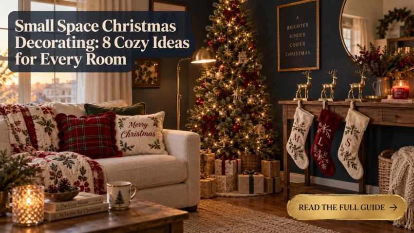 Small Space Christmas Decorating: 8 Cozy Ideas for Every Room in Your Apartment 1 Small Space Christmas Decorating 1 1